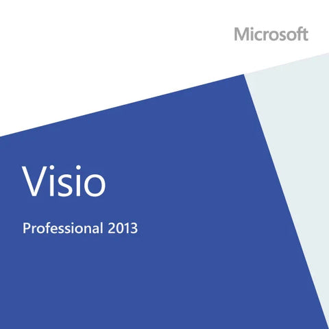 Microsoft Visio Professional 2013 License - 32/64 Bit | techsupplyshop.com