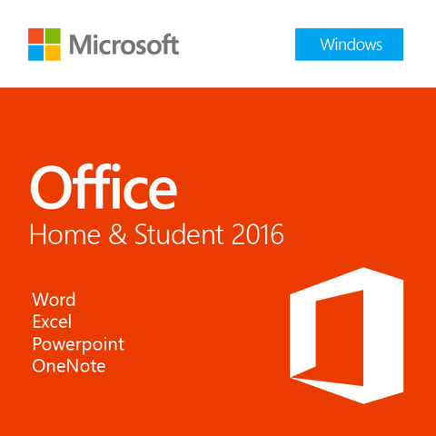 Microsoft Office Home and Student 2016 Product Key Card Box | techsupplyshop.com.