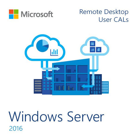 Microsoft Windows Server 2016 50 RDS UCALs Same Day Delivery | techsupplyshop.com