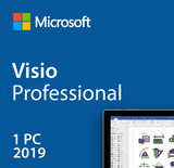 Microsoft Visio Professional 2019 - Box Pack | techsupplyshop.com.