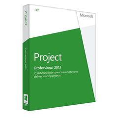 Microsoft Project 2013 Professional 32/64 Bit Retail Box | techsupplyshop.com.