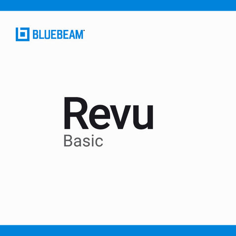 Bluebeam Revu Basic - 1 Year (formerly Standard) | techsupplyshop.com