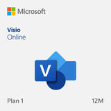 Microsoft Visio Online Plan 1 - One Year License | techsupplyshop.com