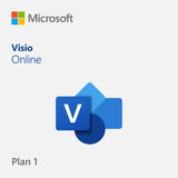 Microsoft Visio Online Plan 1 - One Year License | techsupplyshop.com