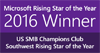 Microsoft Partner of the Year Rising Star Winner